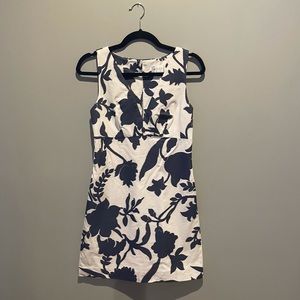 MILLY Dakota Floral Jacquard Mini Dress 
Size 2